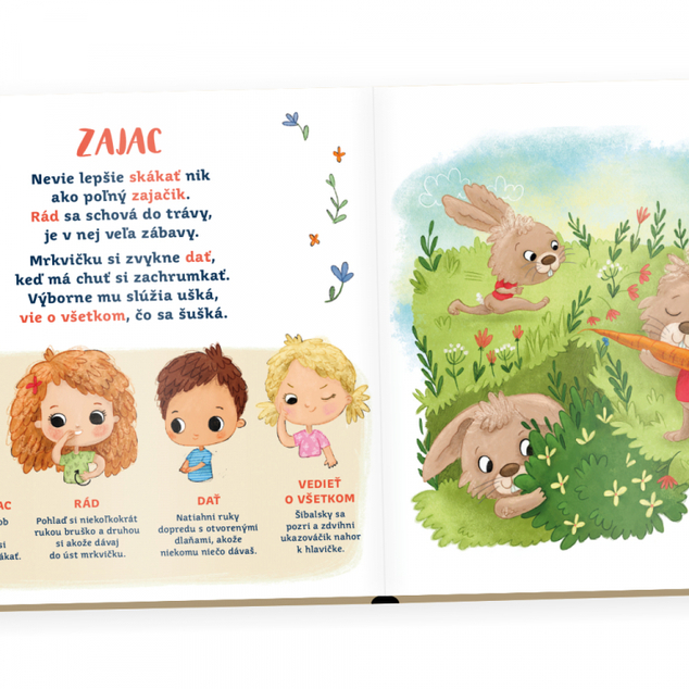 Albi Kvído Básničky s pohybom - Zvieratká