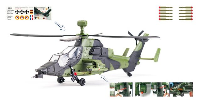 Siku Military - Helicóptero de combate