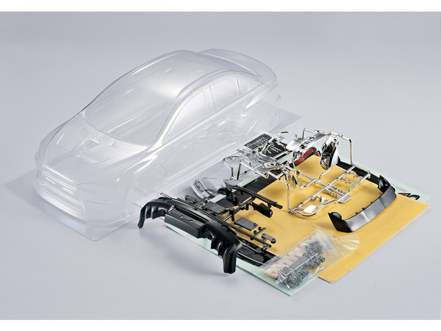 Corp Killerbody 1:10 Lancer EVO X transparent