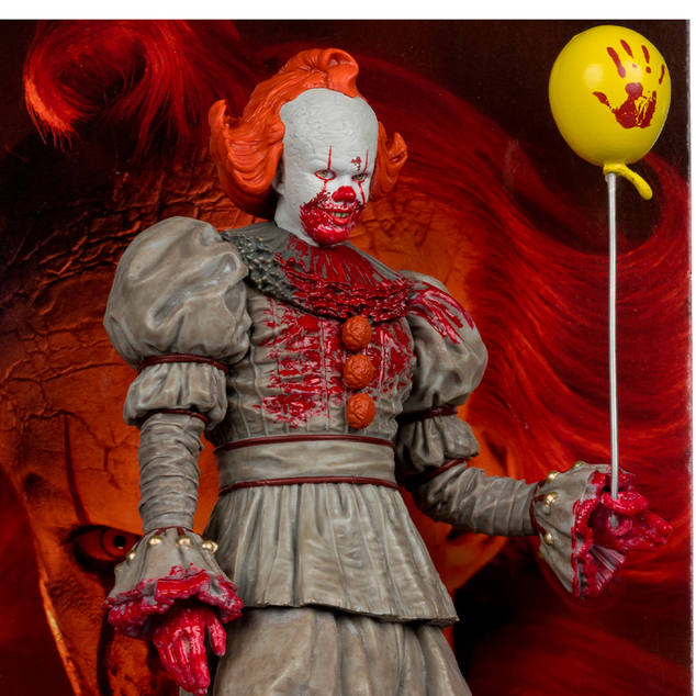 Pennywise (Bloody) (IT: Dobrodošli u Derry) figurica u pozi od McFarlane Toys