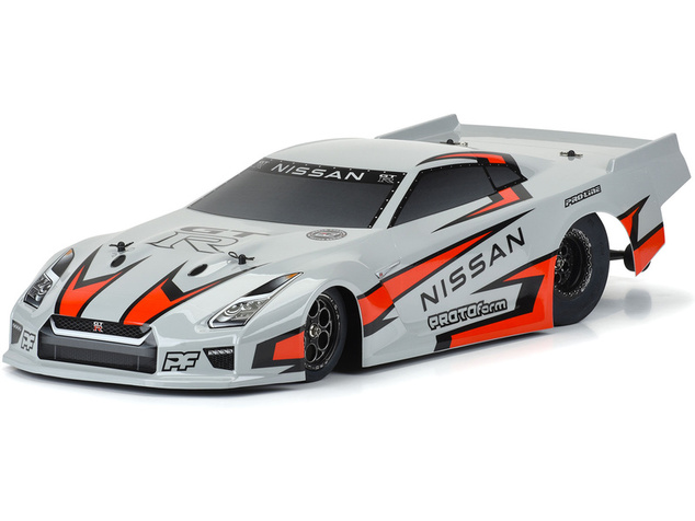 PROTOform karosérie 1:10 Nissan GT-R R35 Pre šedá: Drag Car