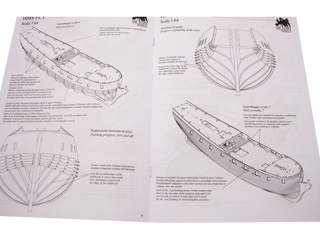 VICTORY MODELS HMS Fly 1776 1:64 kit