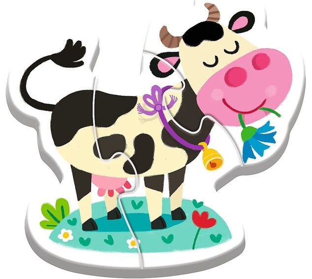 Trefl Moje prvé puzzle Na farme