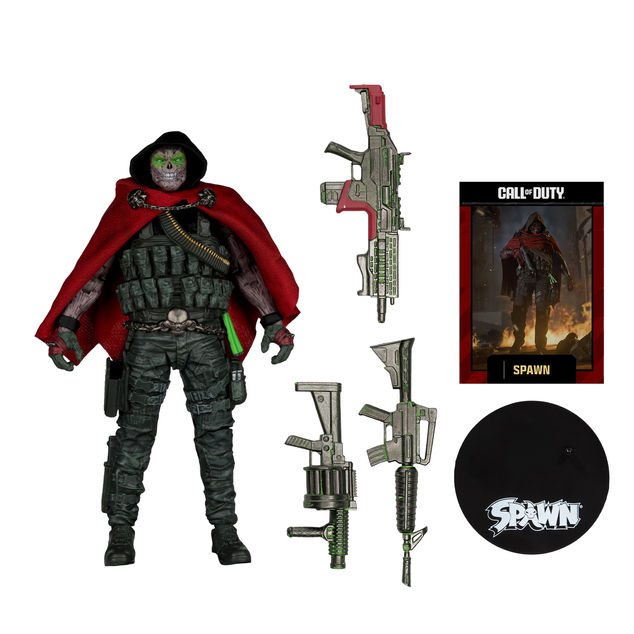 McFarlane Toys Figura - Call of Duty Burned Spawn 7in Akció