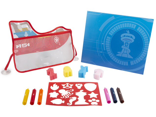 Paw Patrol sada pasteliek do vane so šablónami