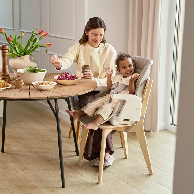KINDERKRAFT Stolička jedálenská Tulo Beige