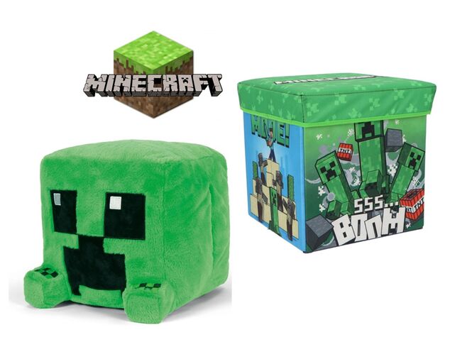 Cozy Noxxiez HW772 Minecraft - wärmendes Plüschkissen 3 in 1