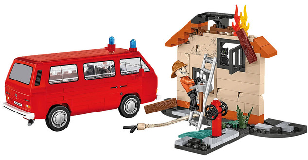 Cobi Volkswagen T3 Vatrogasci, 1:35, 238 k, 2 f