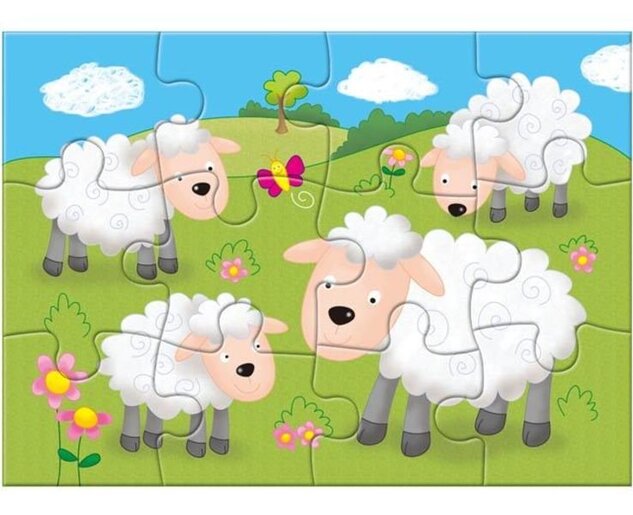 Galt 4 Puzzle v krabici - Farma