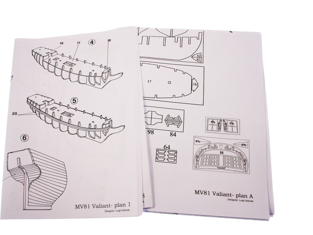 MAMOLI HMS Valiant 1762 1:66 kit