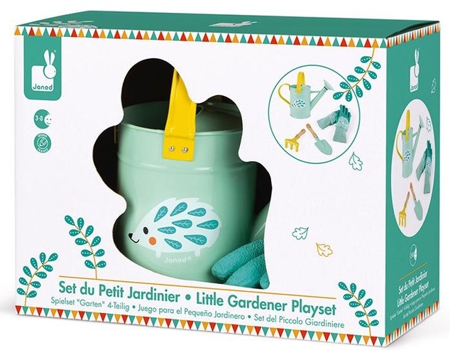Janod Happy Garden Ensemble d'outils de jardin