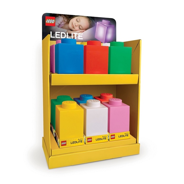 LEGO® Classic Silikonová kostka noční světlo - bílá
