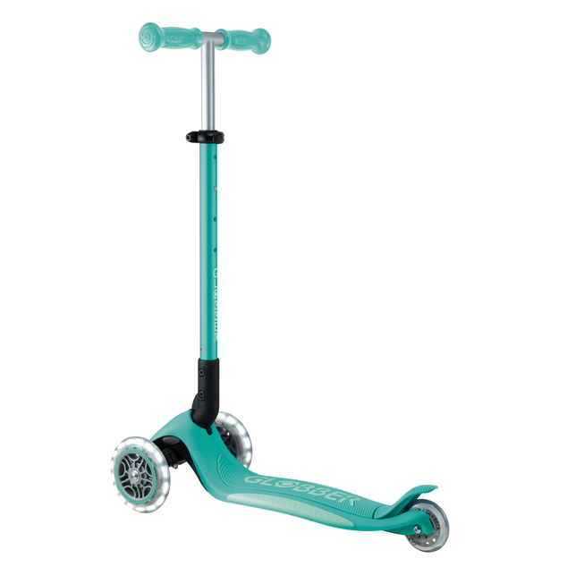 Globber detská skladacia kolobežka Elite Lights Dark Mint