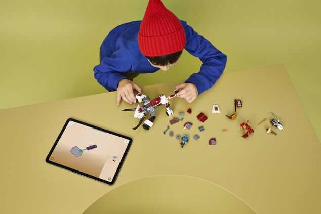LEGO® NINJAGO® 71863 Zilvar a dračia beštia Grimtak