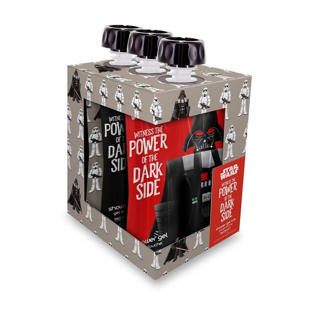 Mad Beauty Tusfürdő gél (3 db) Star Wars Dark Side illatkeverék 3x 200ml