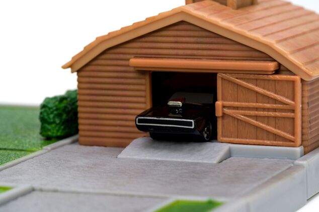 Rýchlo a zbesilo Nanodiorama Dominikov dom s autíčkami