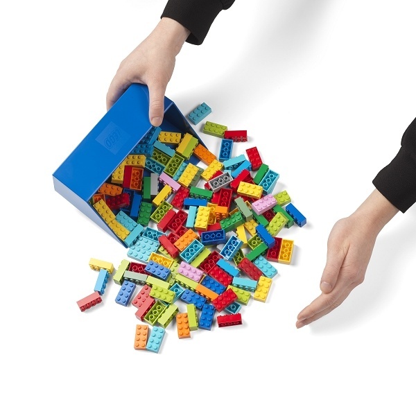 LEGO® Würfelschaufel - rot/blau, 2er-Set