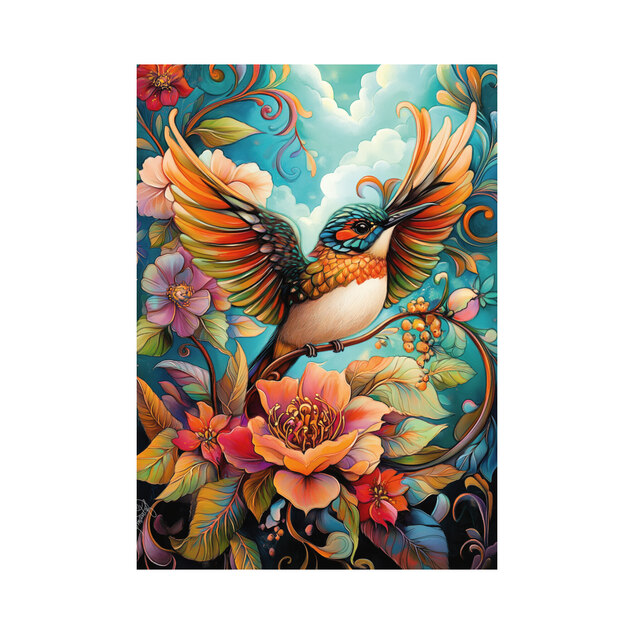 Puzzle Vtáčik 500 xl dielikov