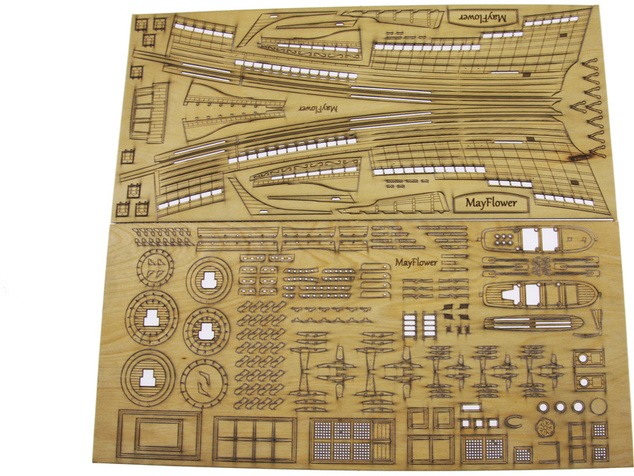 Kit Mantua Model Mayflower 1:64
