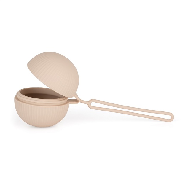 PETITE&amp;MARS Puzdro silikónové na cumlík Desert Sand 0m+