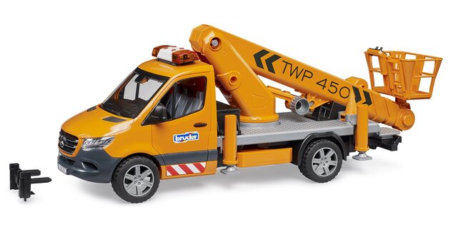 Bruder 2679 MB Sprinter s vysokozdvižnou pracovnou plošinou