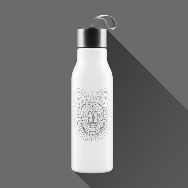 Plastikflasche für Getränke Mickey