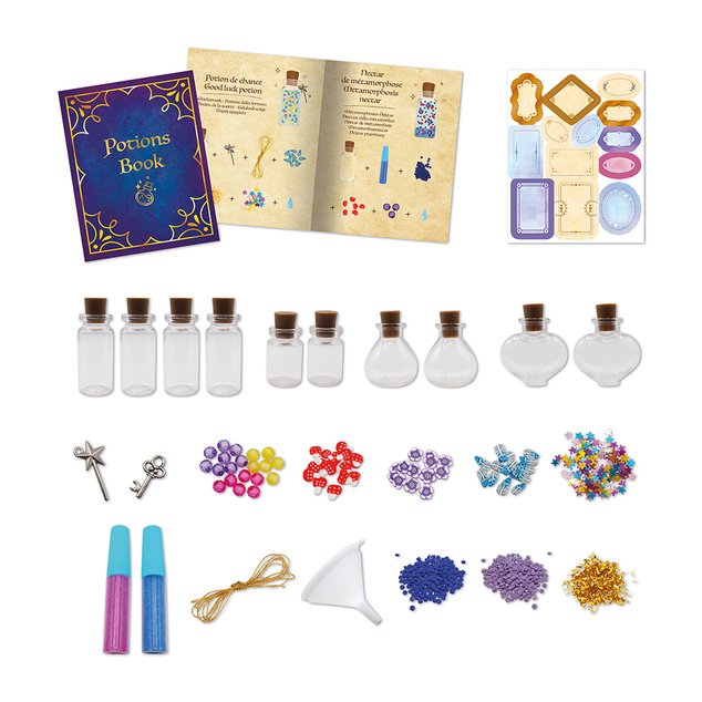 Janod Atelier Kit creativ DIY Make it yourself Magic elixir Scoala de magie