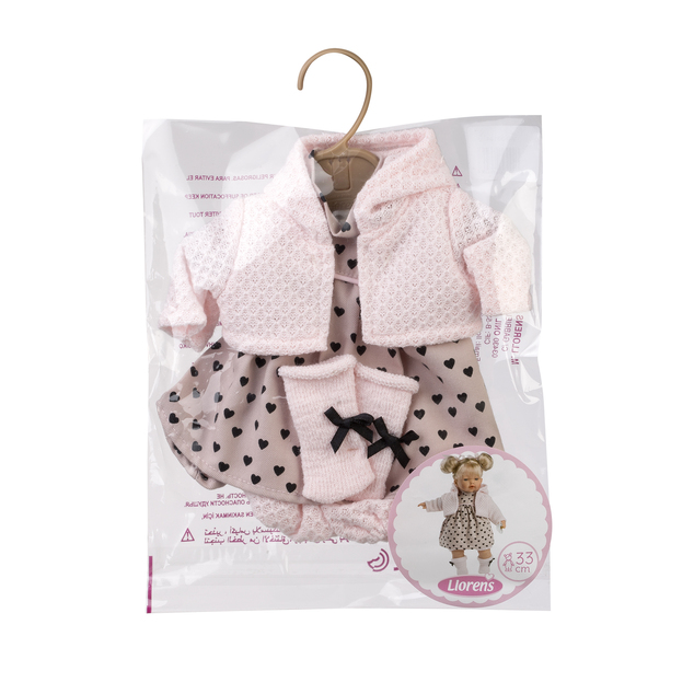 Llorens P33-144 oblečenie pre bábiku veľkosť 33 cm