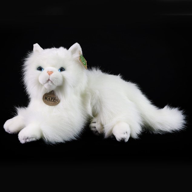 Plüschkatze Persisch Weiß 30 cm ECO-FRIENDLY