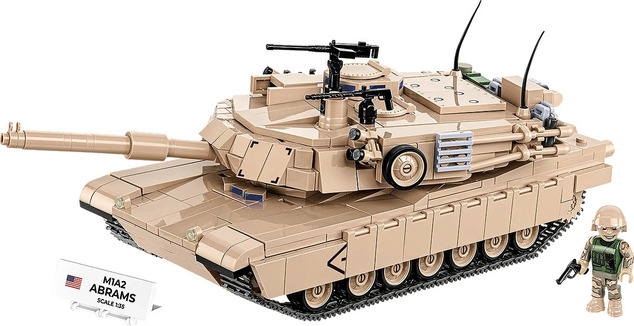 Cobi 2632 Armed Forces M1A2 Abrams, 1:35, 1025 k