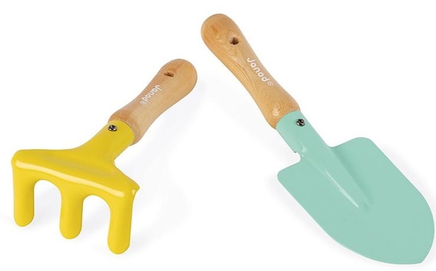 Janod Happy Garden Ensemble d'outils de jardin