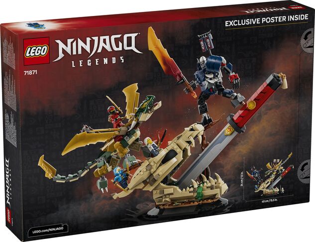 LEGO® NINJAGO® 71871 Bitka pri Dračej čepeli