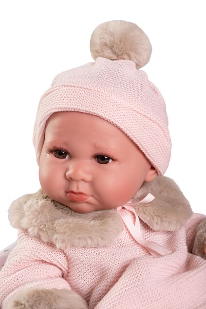 Antonio Juan 50422 LUCA - realistická bábika bábätko s celovinylovým telom - 42 cm