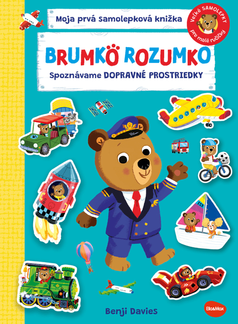 Brmko Rozumko- Spoznávame dopravné prostriedky – Samolepková knižka