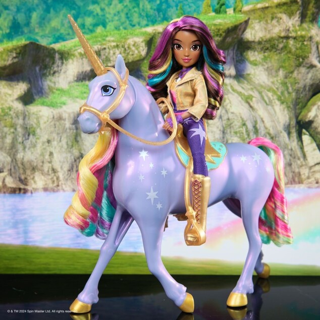 Unicorn Academy Leuchtendes Einhorn WildStar 24 cm