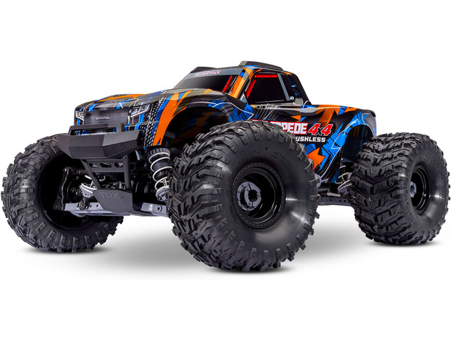 Traxxas Stampede 4x4 1:10 VX3 RTR portocaliu