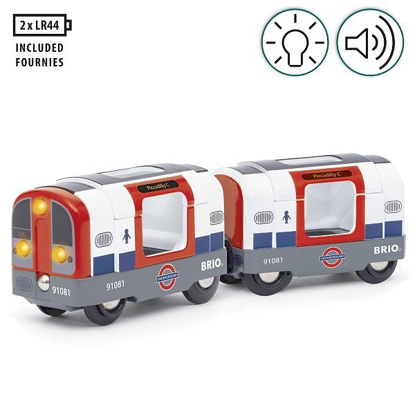 Brio Londýnske metro na batérie