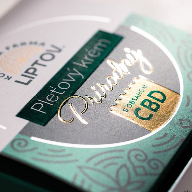 CBD Krém Prírodný LUXURY 50 ml