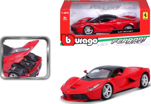 Bburago 1:24 Ferrari La Ferrari Rot