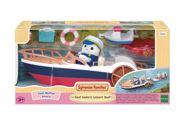 Sylvanian Families Ausflugsboot des Seemannsrobben