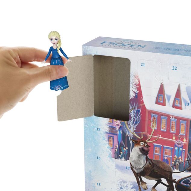 Mattel Frozen Adventný kalendár s malými bábikami 2024