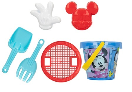 Mickey Mouse sada na piesok 12,5cm 6ks