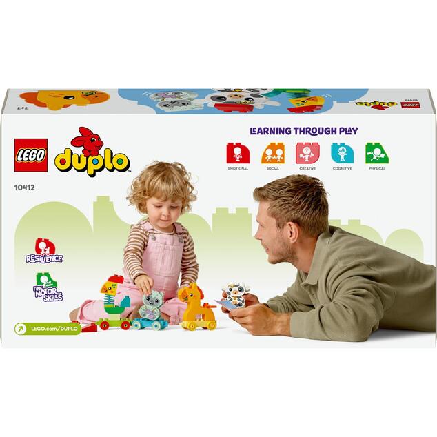 LEGO® DUPLO® 10412 Vláčik so zvieratkami