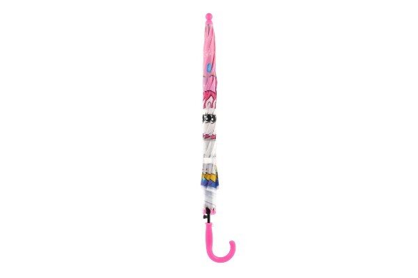 Dáždnik Jednorožec plast/kov vystreľovací 64cm