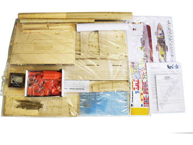 Modell-Tec Kongespiet Norge 1:60 kit