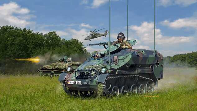 ModelSet militare 63336 - Wiesel 2 LeFlaSys BF/UF (1:35)