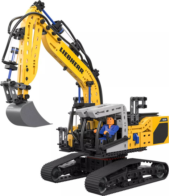 FISCHERTECHNIK R938 Pneumatic Excavator stavebnica 658 dielov
