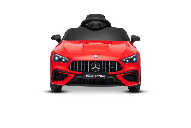 Elektrické autíčko Mercedes CLE 12V s pohonom zadných kolies, červené, Jednomiestne, Lítio