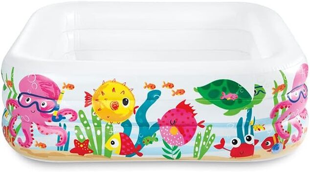 Intex nafukovací detský bazénik Akvárium  57471, 159 x 159 x 50 cm