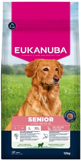 Krmivo EUKANUBA Senior Large rich in lamb 12 kg